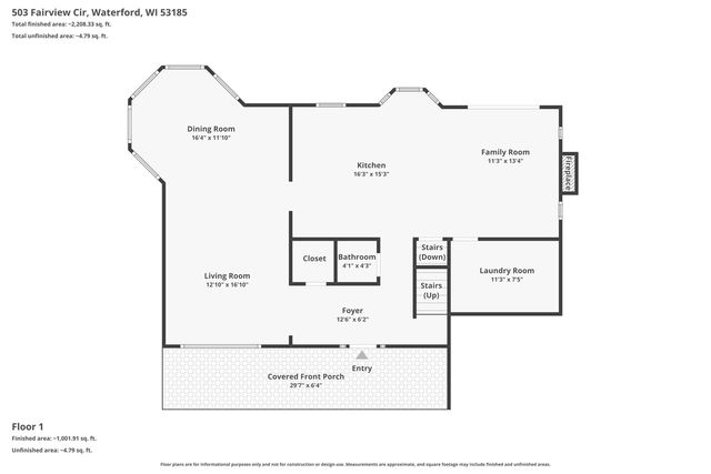 503 Fairview CIRCLE, Waterford, WI 53185