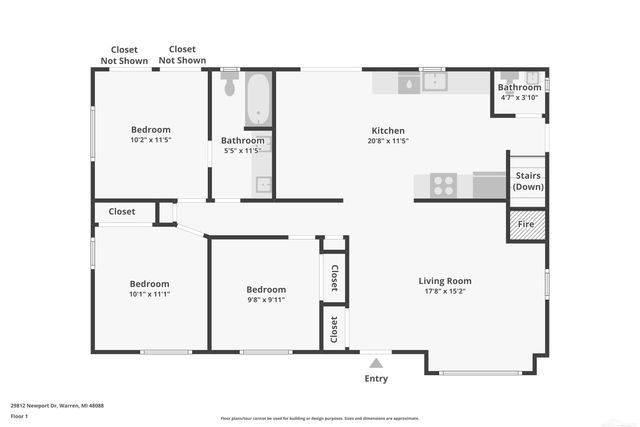 29812 Newport Drive, Warren, MI 48088