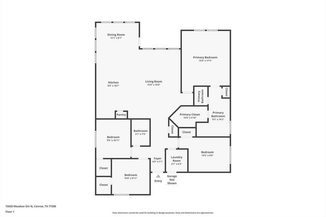 15020 Meadow Glen N, Conroe, TX 77306