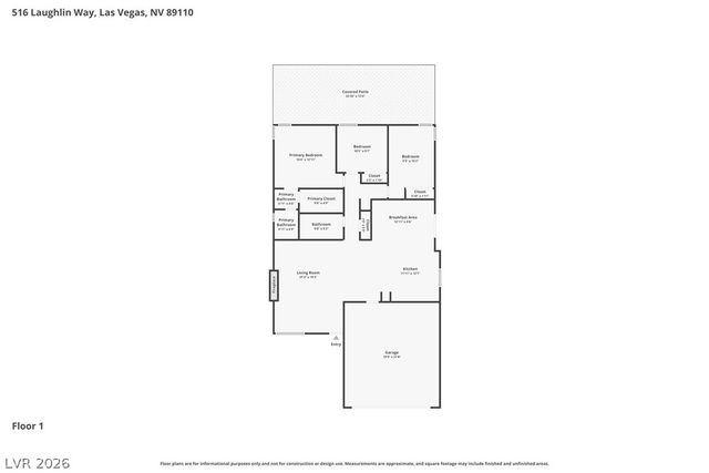 516 Laughlin Way, Las Vegas, NV 89110