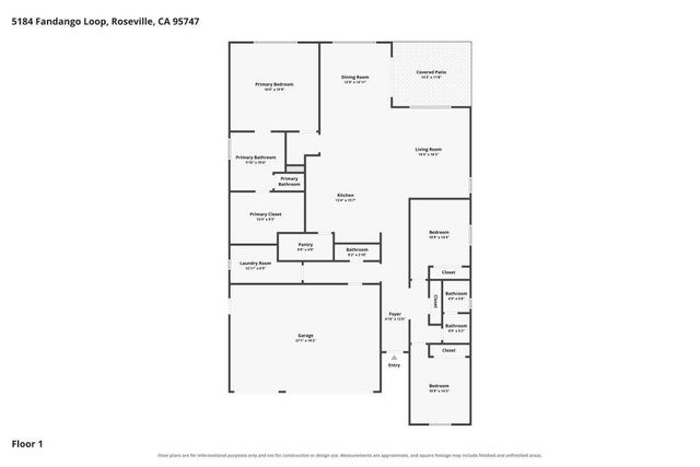 5184 Fandango Loop, Roseville, CA 95747