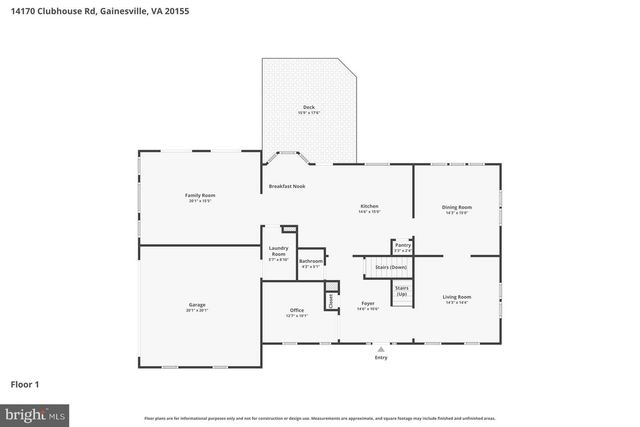 14170 CLUBHOUSE RD, Gainesville, VA 20155
