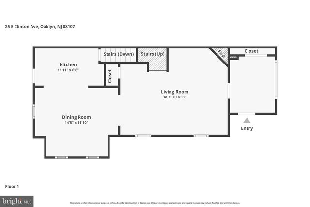 25 E CLINTON AVE, Oaklyn, NJ 08107