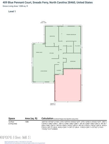 409 Blue Pennant Court, Sneads Ferry, NC 28460