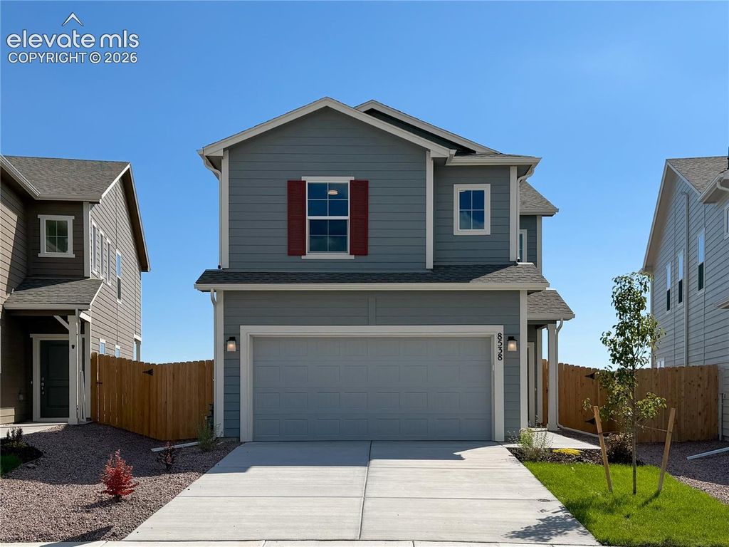 8538 Blue Feather Loop, Colorado Springs, CO 80908 — exterior