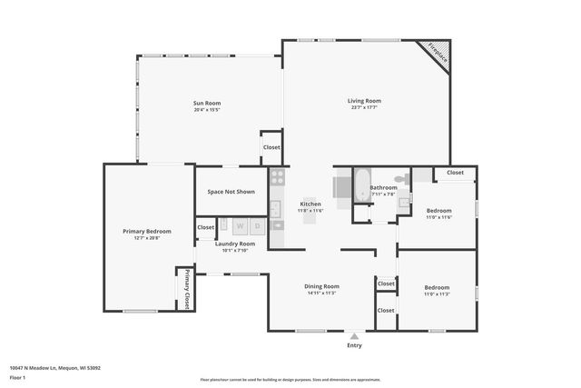 10047 N Meadow LANE, Mequon, WI 53092