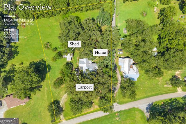 1404 W Main Street, Bowersville, GA 30516