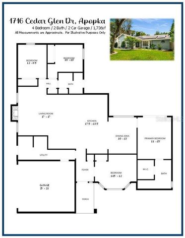 1716 CEDAR GLEN DRIVE, Apopka, FL 32712