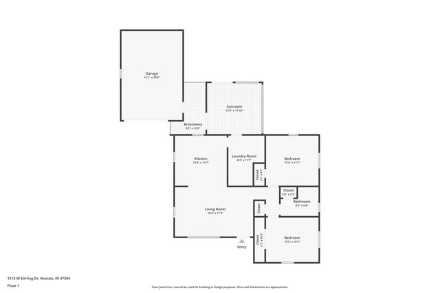 1513 W Stirling Drive, Muncie, IN 47304