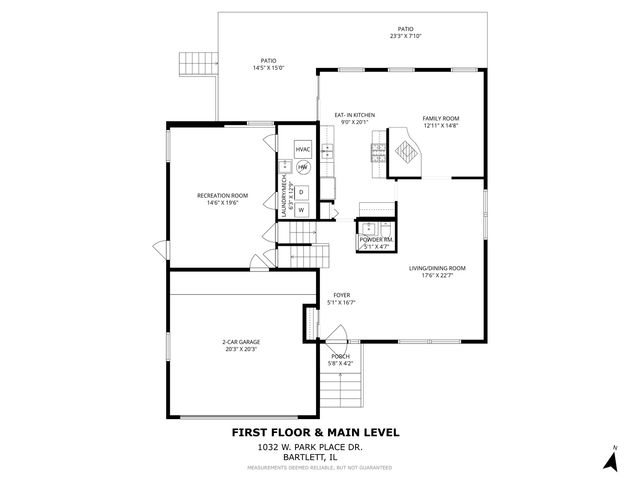 1032 W Park Place Drive, Bartlett, IL 60103