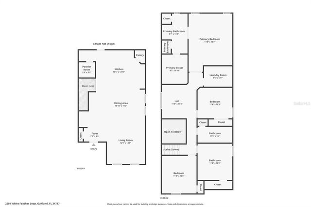 2259 WHITE FEATHER LOOP, Oakland, FL 34787