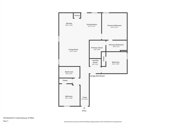 109 Ellendale PL, Fredericksburg, TX 78624