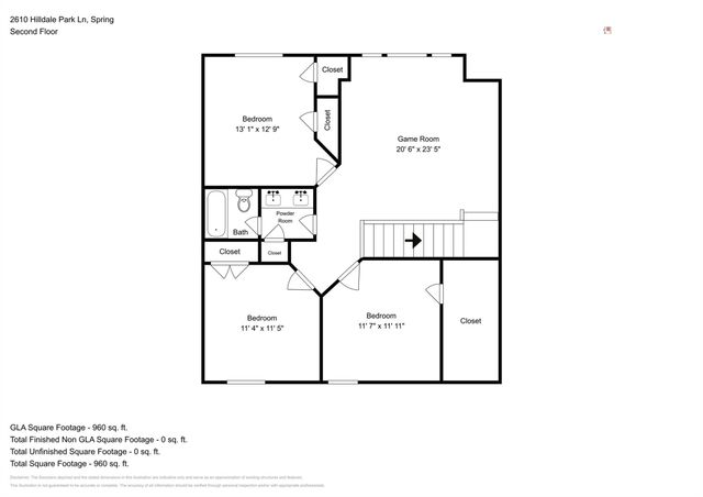 2610 Hilldale Park Lane, Spring, TX 77386