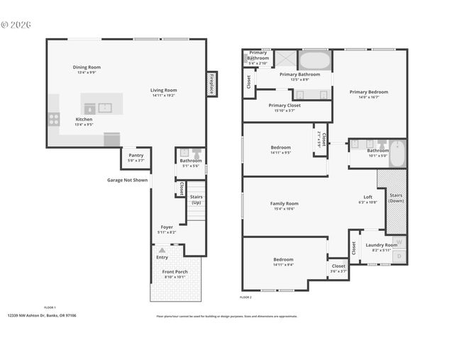 12339 Nw ASHTON Dr, Banks, OR 97106