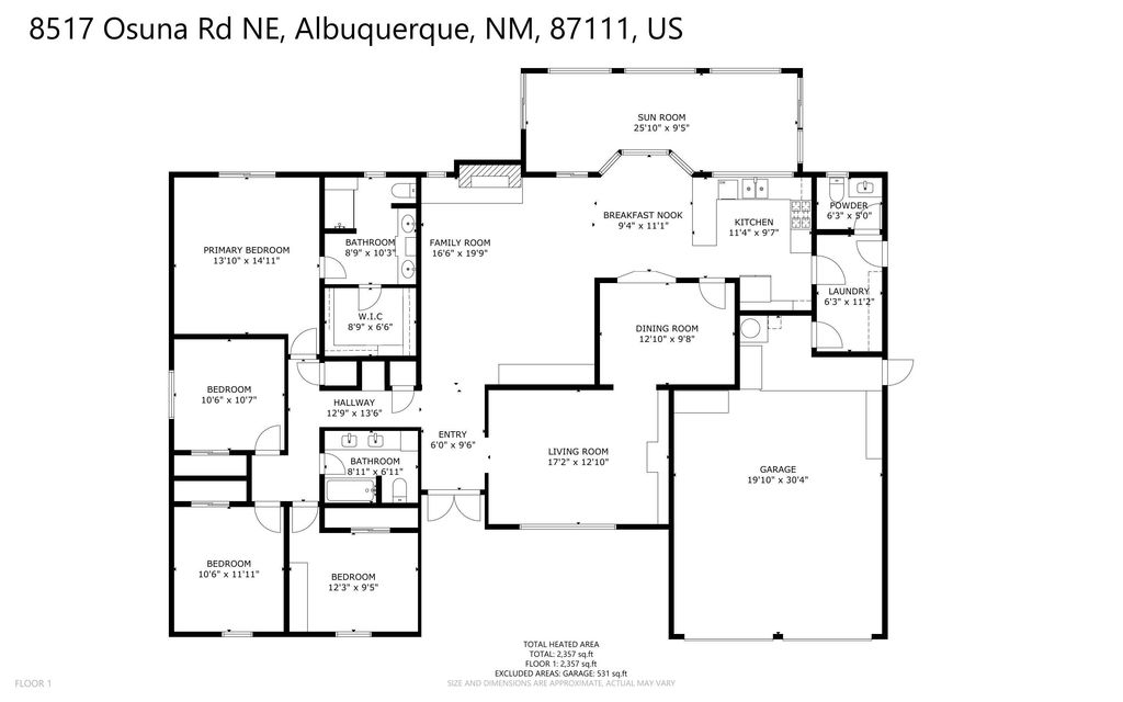 Image 58 of property listing at 8517 Osuna Road NE, Albuquerque, NM 87111