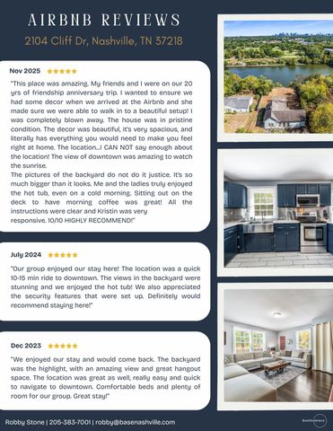 2104 Cliff Dr, Nashville, TN 37218