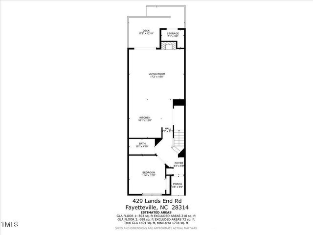 429 Lands End Road, Fayetteville, NC 28314