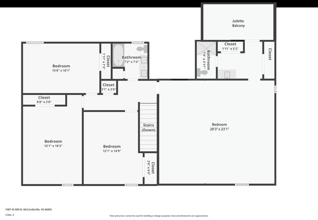 7487 W 500 N, Mccordsville, IN 46055