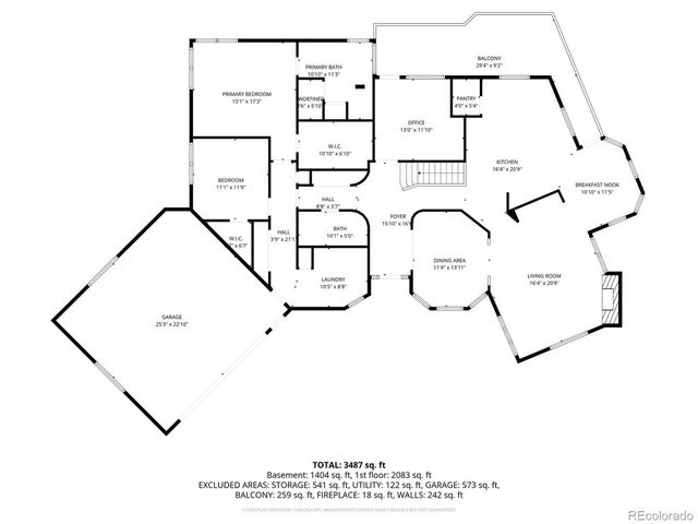 11346 N Canary Ln, Parker, CO 80138