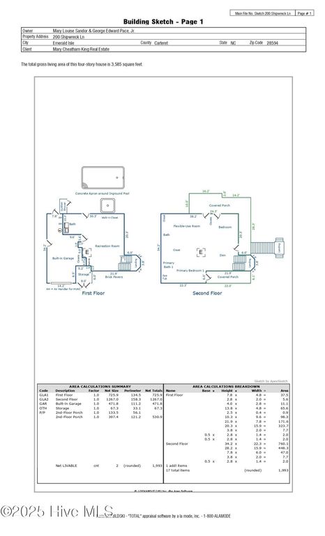 Image 93 of property listing at 200 Shipwreck Lane, Emerald Isle, NC 28594