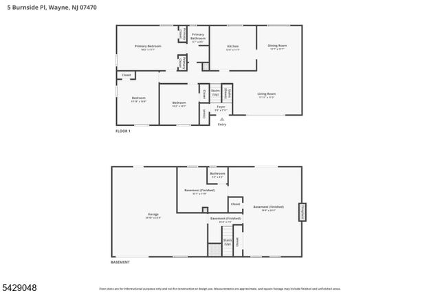 5 Burnside Pl, Wayne Twp., NJ 07470