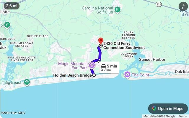 3+ Acres Old Ferry Connection, Supply, NC 28462