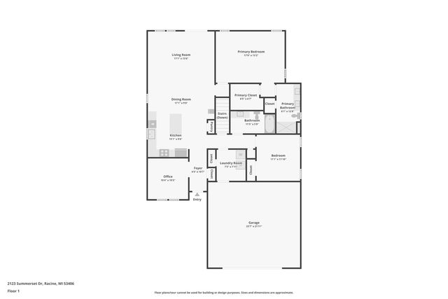 2123 Summerset DRIVE, Mount Pleasant, WI 53406
