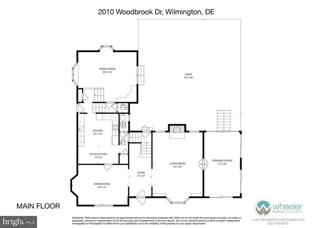 2010 WOODBROOK DR, Wilmington, DE 19810