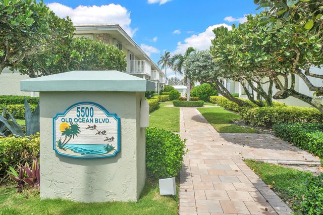 5500 OLD OCEAN Boulevard 108, Ocean Ridge, FL 33435