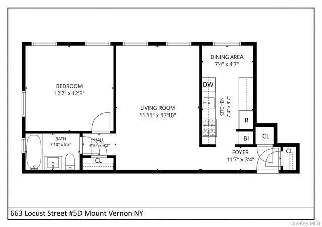 663 Locust Street 5-D, Fleetwood, NY 10552