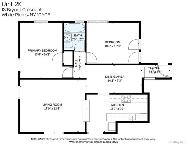 13 Bryant Crescent 2K, White Plains, NY 10604