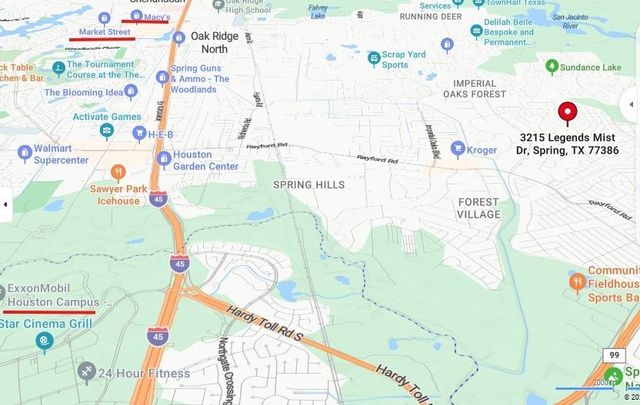 3215 Legends Mist Drive, Spring, TX 77386