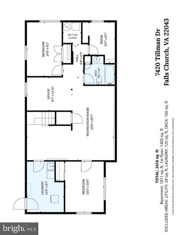 7420 TILLMAN DR, Falls Church, VA 22043