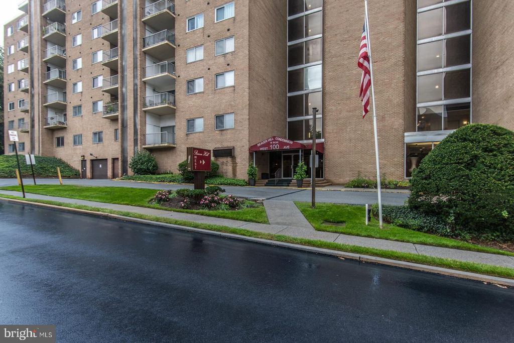 100 WEST AVE #606-W, Jenkintown, PA 19046 — exterior