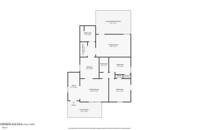 100 N Church Avenue, Panama City, FL 32401