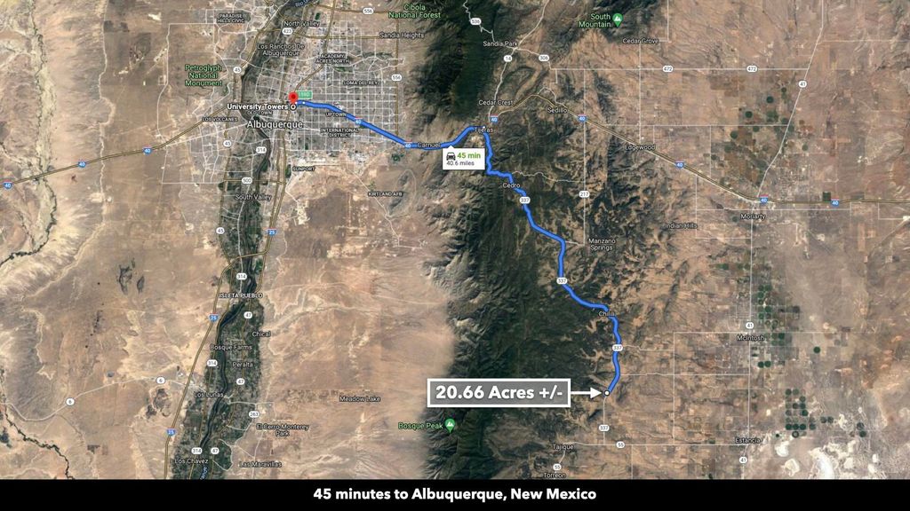 Image 18 of property listing at 50 Manzano Morning Drive, Estancia, NM 87016