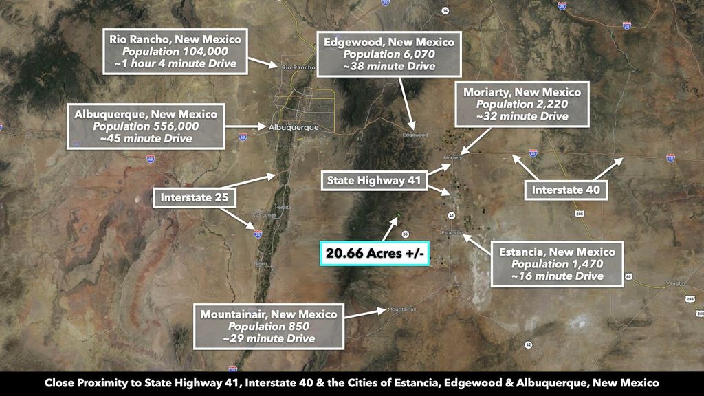 Image 19 of property listing at 50 Manzano Morning Drive, Estancia, NM 87016