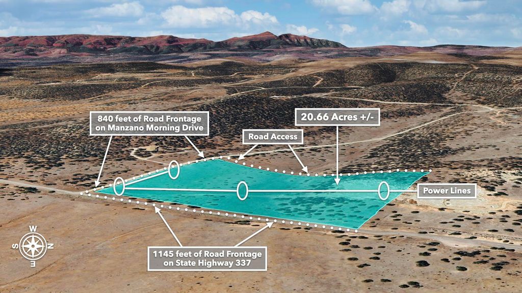 Image 68 of property listing at 50 Manzano Morning Drive, Estancia, NM 87016