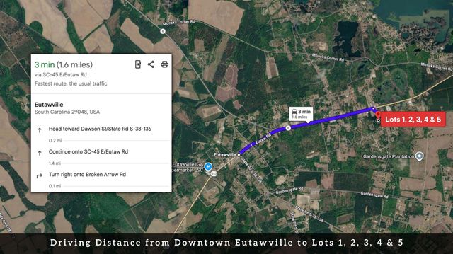 02 Broken Arrow Road, Eutawville, SC 29048