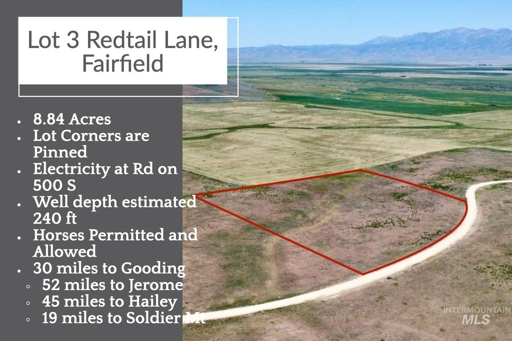 Lot 3 Redtail Lane, Fairfield, ID 83327 photo 4