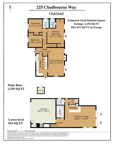 225 Chadbourne Way, Oakland, CA 94619