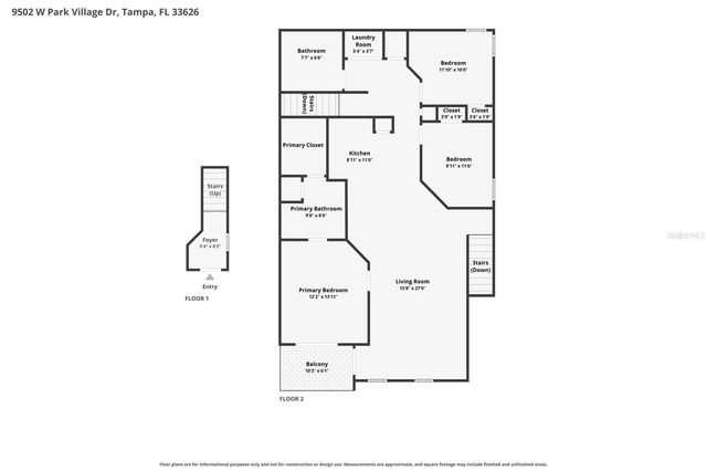 9502 W PARK VILLAGE DRIVE 108, Tampa, FL 33626