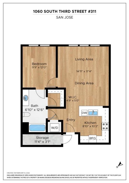 Image 45 of property listing at 1060 S 3rd Street 311, San Jose, CA 95112