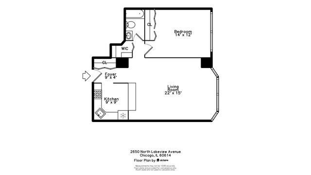 2650 N Lakeview Avenue 1505, Chicago, IL 60614