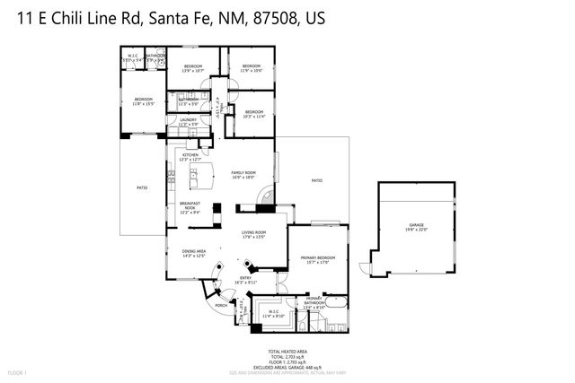 11 E Chili Line Road, Santa Fe, NM 87508