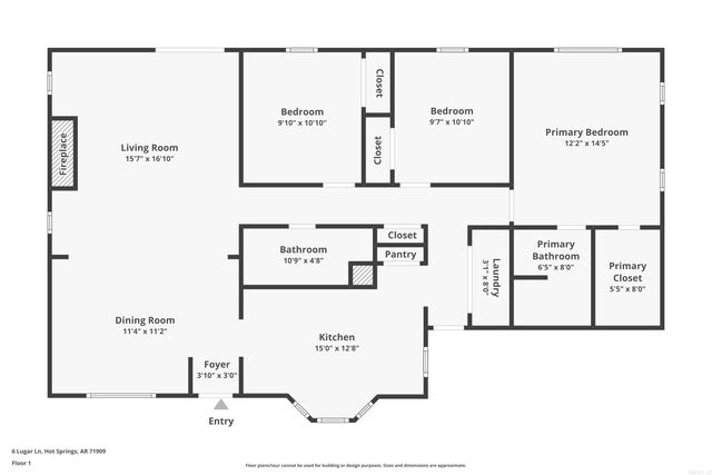 6 Lugar Lane, Hot Springs Village, AR 71909