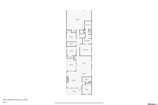 4925 Crestfield Way, Gonzales, LA 70737