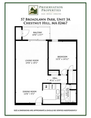 57 Broadlawn Park 3A, Boston, MA 02467