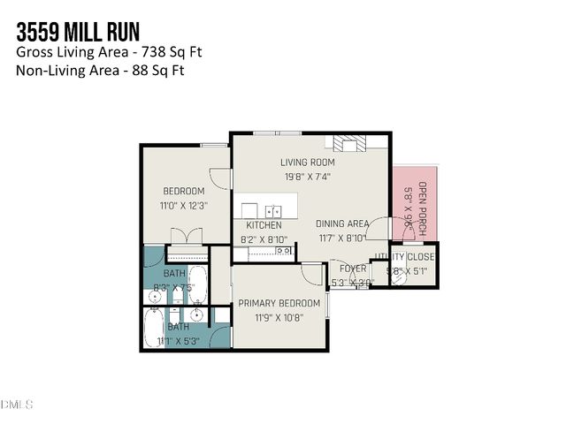 3559 Mill Run, Raleigh, NC 27612