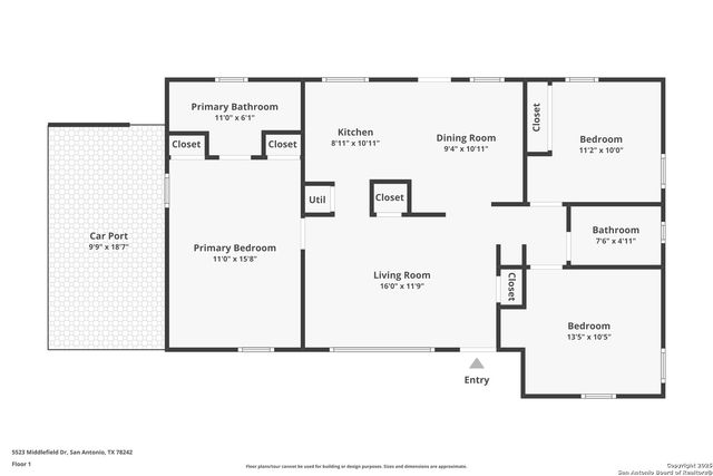 5523 Middlefield Dr, San Antonio, TX 78242